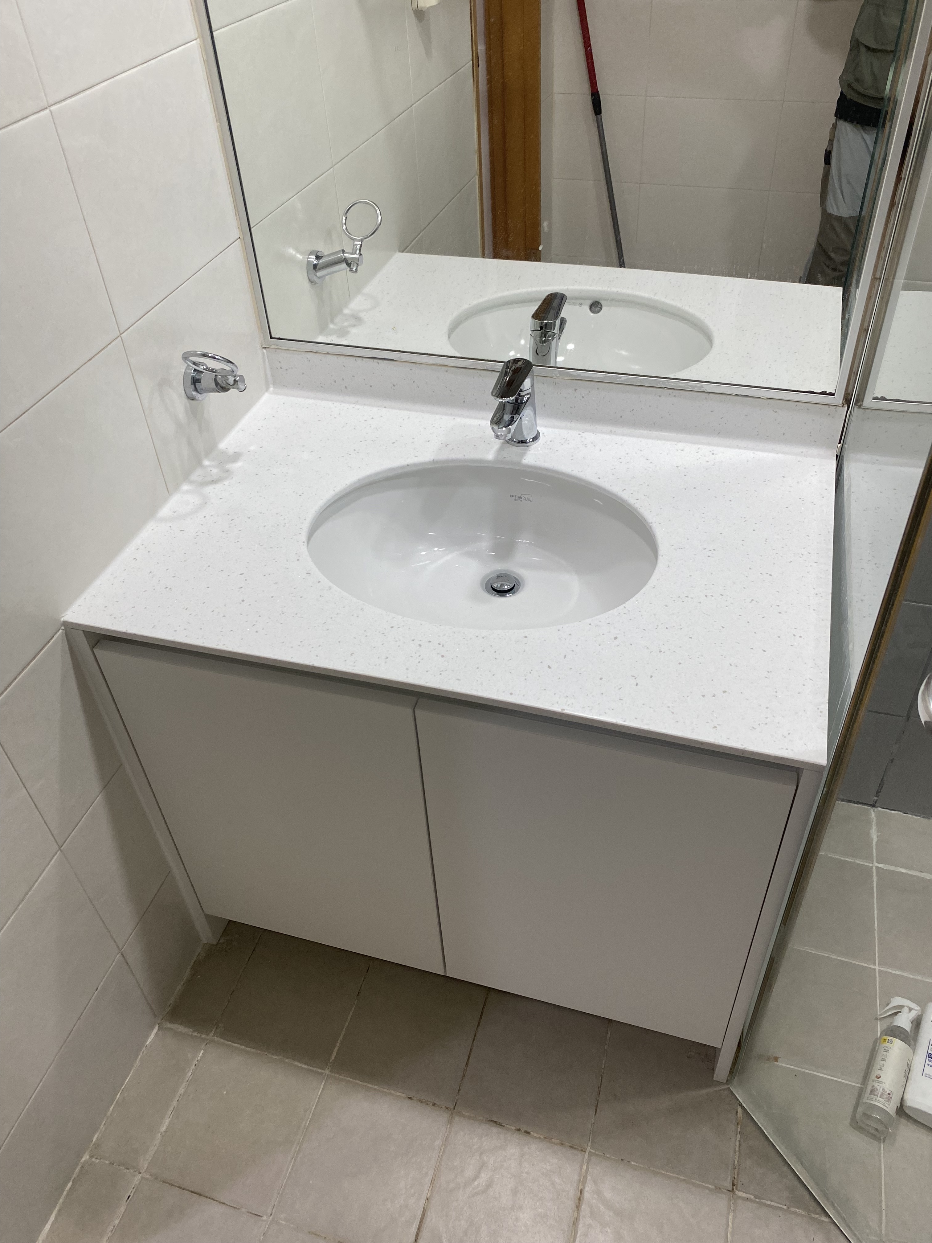 세면대대리석 시공 사례 3